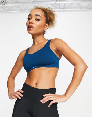 Nike Training Alate Coverage Dri-FIT Light Support Sports Bra, L(A-B) cup