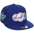 Los Angeles Dodgers MLB x John Geiger "Misplaced Series" 2.0 New Era 59FIFTY fitted hat in size 7 7/8