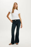 Cotton On Women's Mid-Rise Bootcut Jean - Lowlight Rinse Twist - Size 32 (US Size 10)
