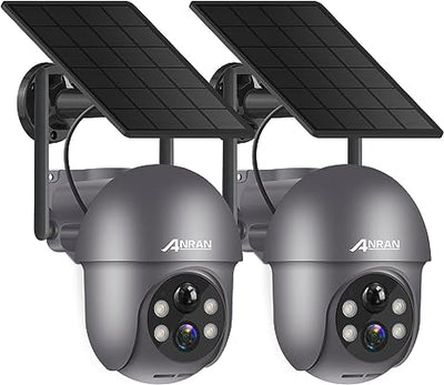 ANRAN 3MP Security Cameras Q01 Grey 2 PACK