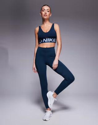 Nike Training One leggings in Navy, L