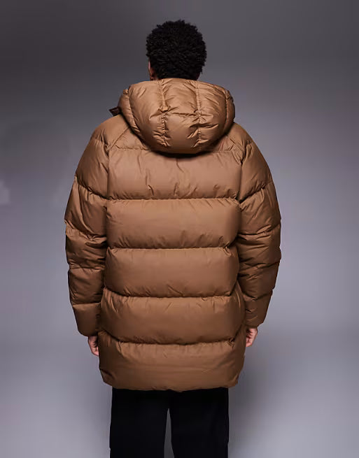 Nike Men's Club Puffer Jacket ,  Brown (Size: Large)