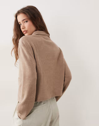 Miss Selfridge Cardigan in Camel, Size US 2