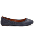*Lucky Brand Women's Emmie Ballet Flats, American Navy, Sz 8W