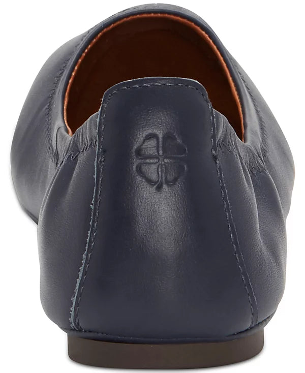 *Lucky Brand Women's Emmie Ballet Flats, American Navy, Sz 8W