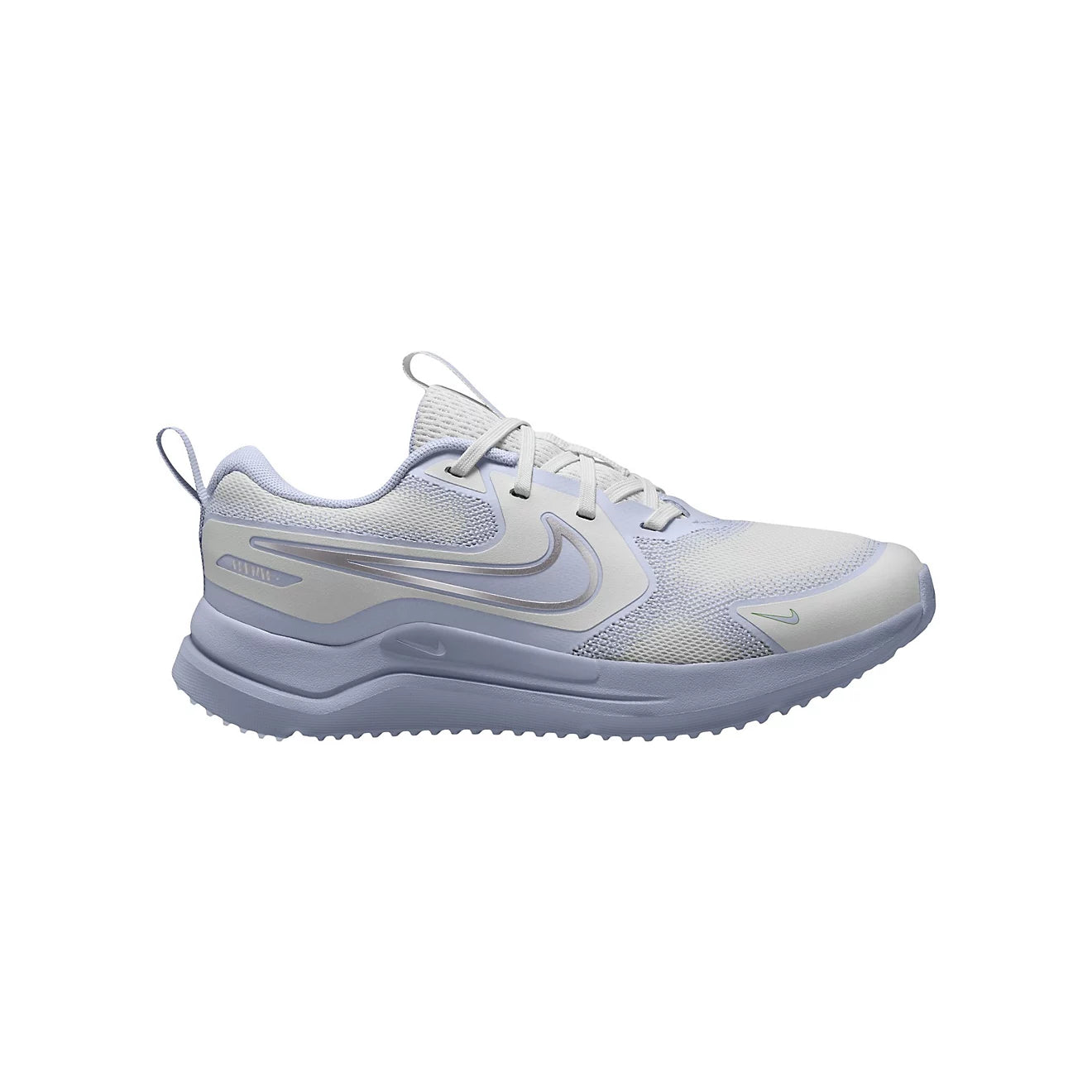 Nike Unisex Kids' Cosmic Runner Running Shoes - Platinum Tint/Metallic Silver/Ghost - Size: 7Y
