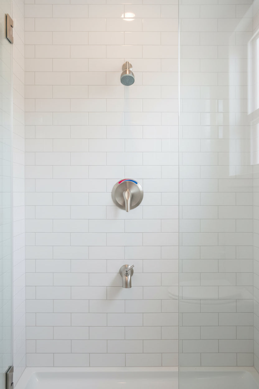 Pfister, LJ89-030K, 1.8 GPM Pfirst Series Single Handle Tub and Shower Trim, Brushed Nickel