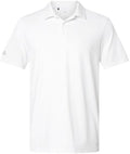 Adidas Men's Textured Stripe Polo - White