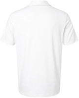Adidas Men's Textured Stripe Polo - White
