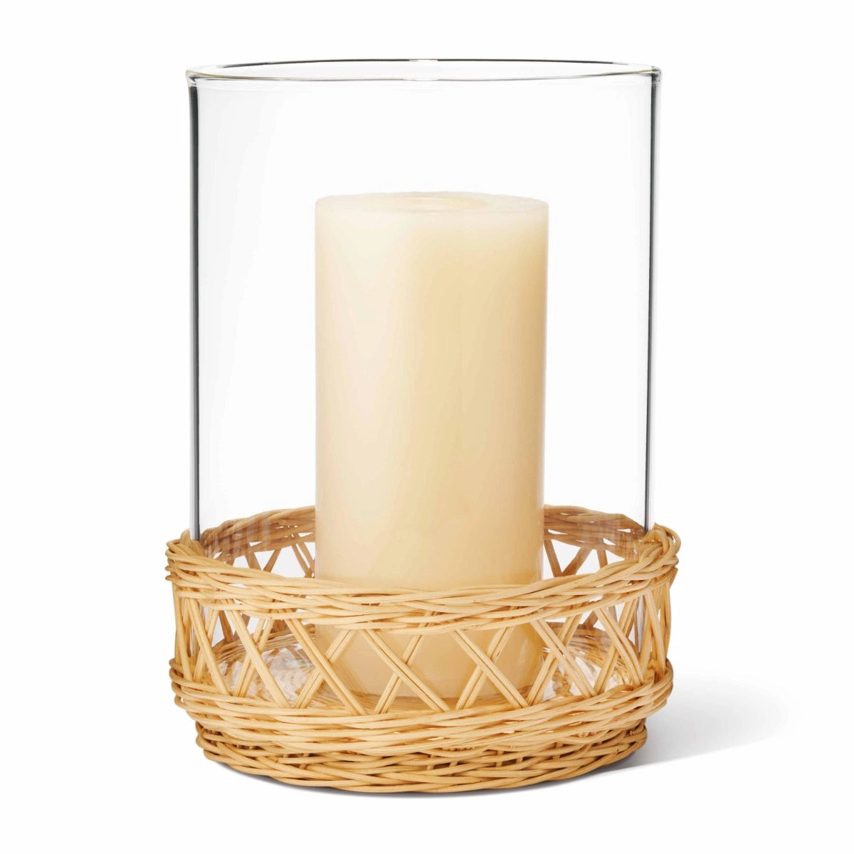 Navona Small Rattan Hurricane by Aerin - Natural