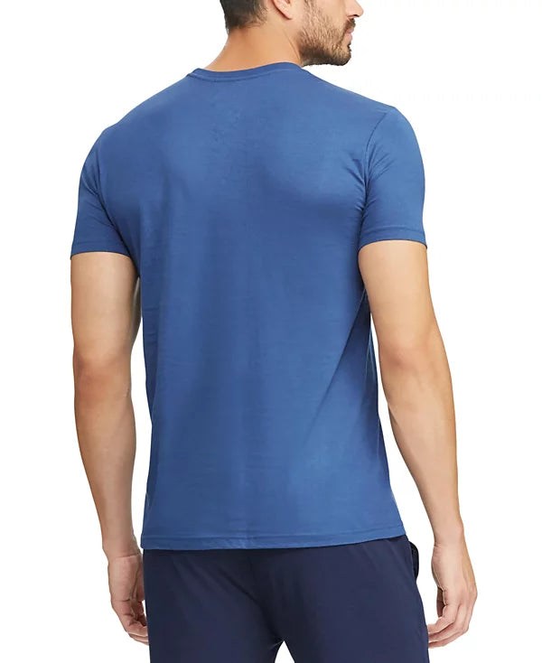 *RALPH LAUREN Classic Fit Wicking Crew 3-Pack, Blue Assort., Mens' XL