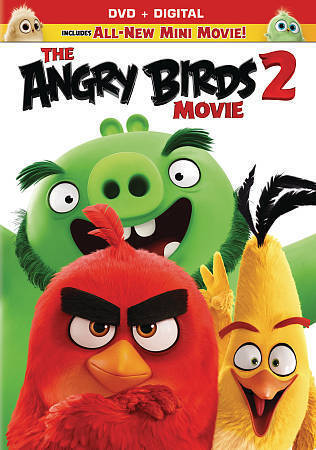 The Angry Birds 2 Movie (DVD + DIGITAL, INCLUDES ALL NEW MINI MOVIE!)