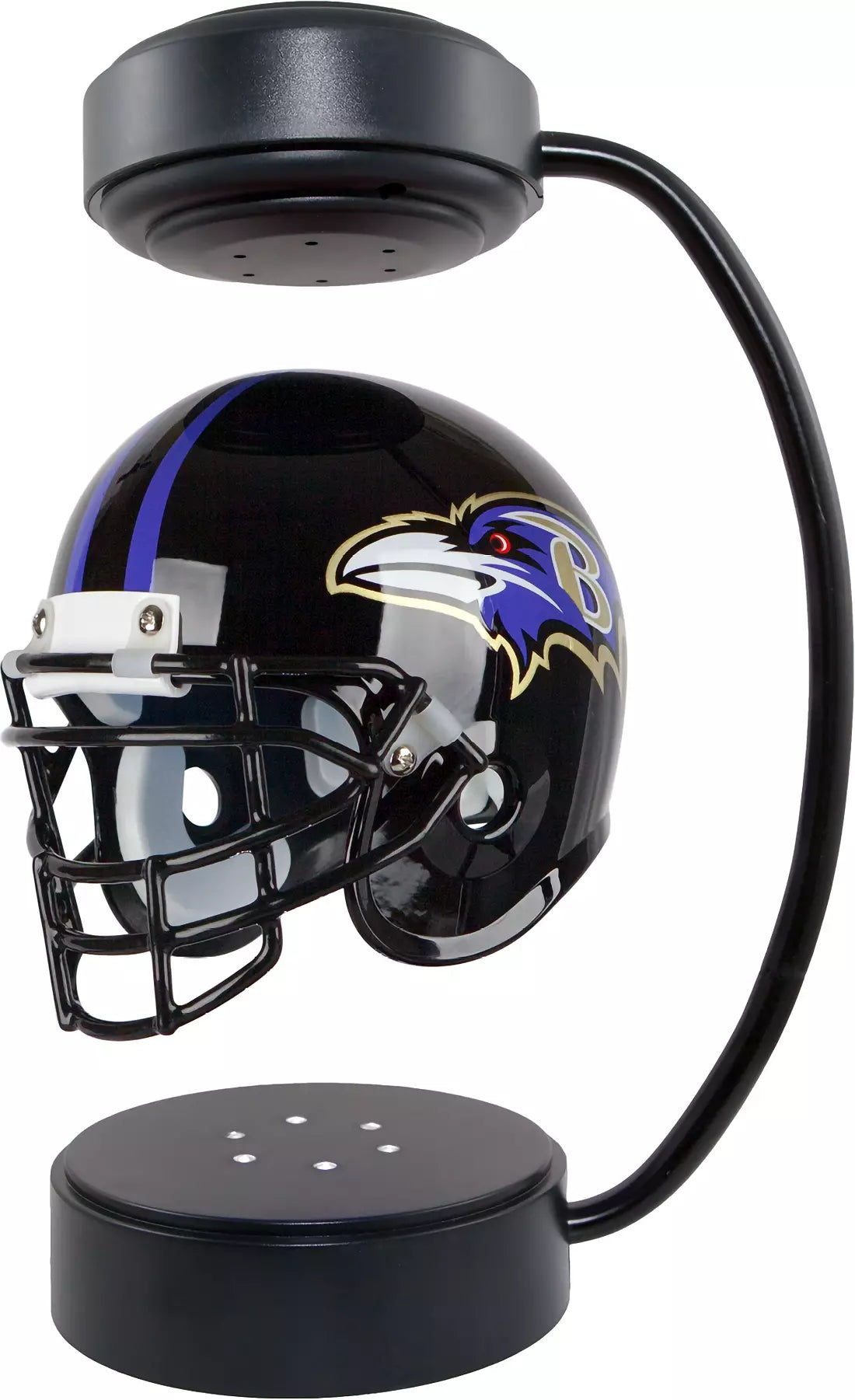 Pegasus Sports NFL Rotating Levitating Hover Helmet with LED Lighting (Ravens)