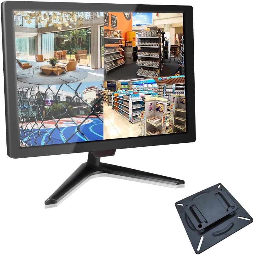 Cocar 18.5" CCTV Monitor, 16:9 BNC Monitor with YPBPR/BNC/VGA/HDMI/Audio in Out