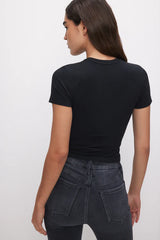 Good Legs Straight Jeans by Good American - Black - Size: 00/24