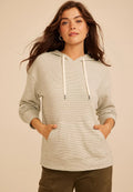 Cozy Textured Waffle Hoodie by Maurices - Olive Night - Medium