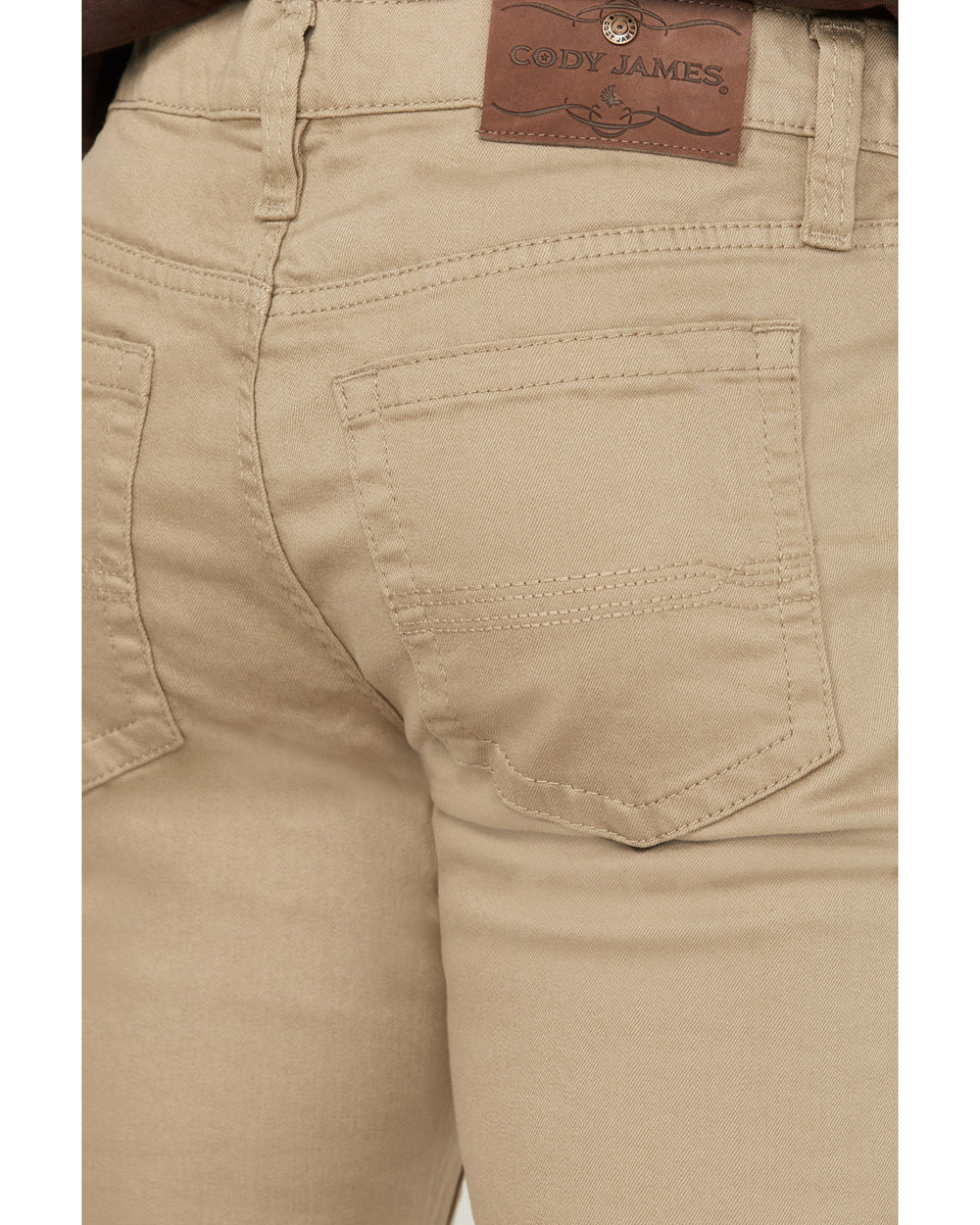 *Cody James Men's Dalton Wash Jackson Slim Straight Stretch Denim Jeans Tan 30/30