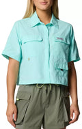 Columbia Women's PFG Open Water Short Sleeve Shirt Size M