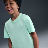 Nike Kids' Sportswear Embroidered Futura T-Shirt - Mint Foam - Large
