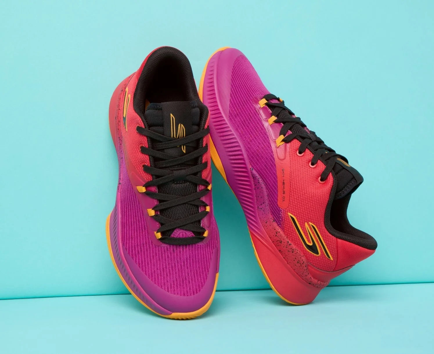 SKECHERS Men's SKX NEXUS - Red/Purple - 6.5M