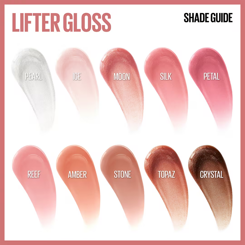 Maybelline Lifter Gloss with Hyaluronic Acid (009 TOPAZ) 0.18 oz