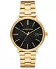 Michael Kors Men's Blake Three-Hand Date Gold-Tone Stainless Steel Watch 42mm