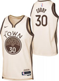 Nike Youth 2025-26 City Edition Golden State Warriors Stephen Curry #30 Swingman Jersey (Size: M)