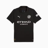 Manchester City 25/26 Away Replica Men's Soccer Jersey - Puma Black - Medium