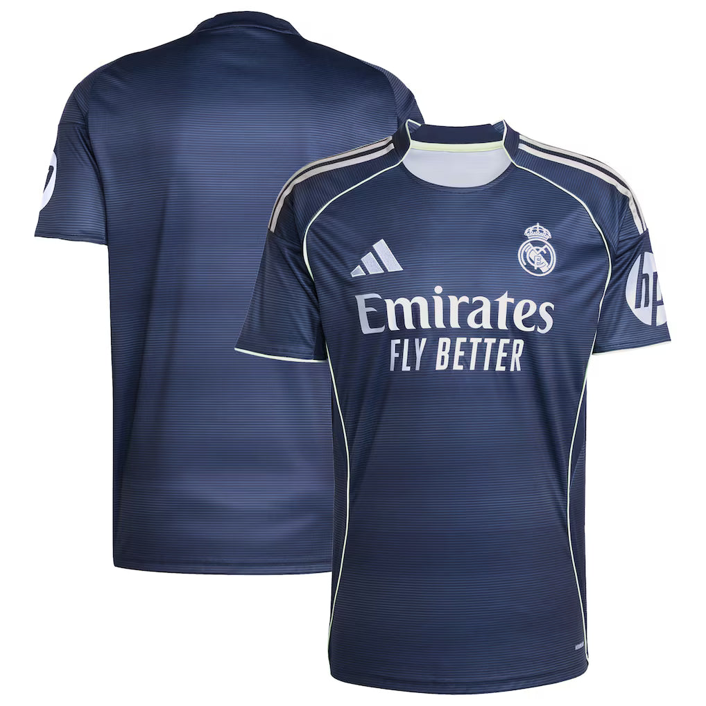 Real Madrid adidas 2025/26 Away Replica Jersey - Blue - 3XL