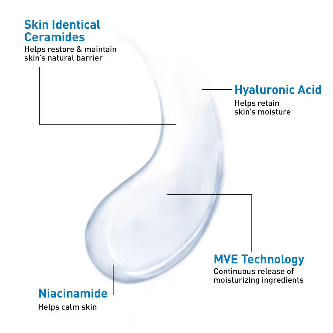 CeraVe Ultra-Light Moisturizing Gel Fragrance Free, Oil-Free, Mattifying Moisturizer, 1.75 FL Oz