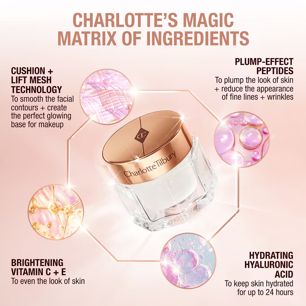 CHARLOTTE TILBURY's Magic Cream | Instant Turnaround Moisturizer | 1.6 fl oz