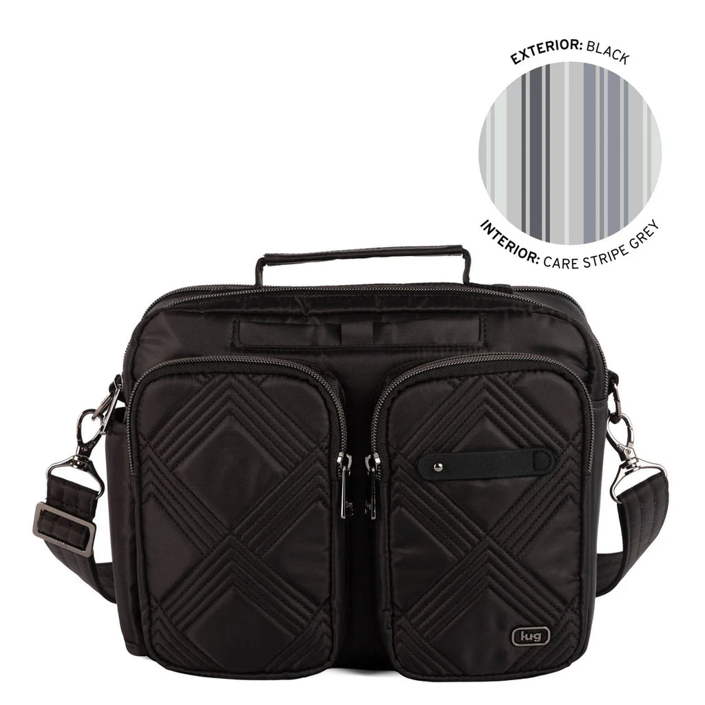 Lug Navigator 2 Crossbody Bag - Black