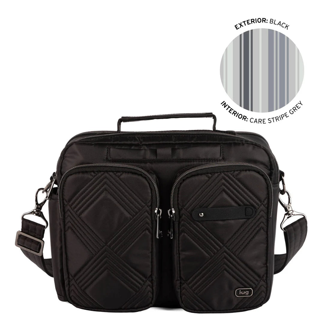 Lug Navigator 2 Crossbody Bag - Black
