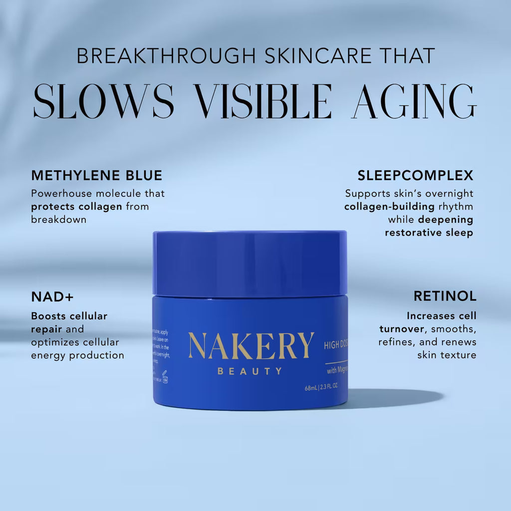 NAKERY BEAUTY SkinRecovery Night Shift High Dose Concentrate Gravity Reset - 2.3 Fl Oz.