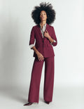 Boden Belgravia Ponte Pants for Women - Deep Wisteria - US Size 14 Regular