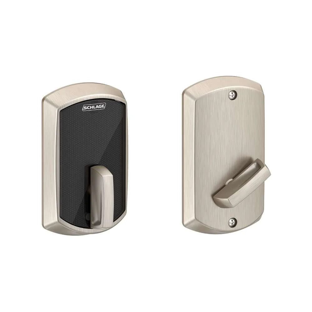 Schlage Greenwich Keyless Deadbolt with Control Smart Technology Satin Nickel (NEW)