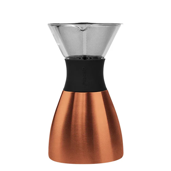 asobu Insulated Pour Over Coffee Maker Copper/Black
