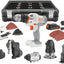 BLACK+DECKER 20V MAX MATRIX Cordless Combo Kit, 6-Tool, White and Orange (BDCDMT1206KITWC)