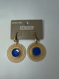 Chico's Wire Drop Earrings Amparo Blue