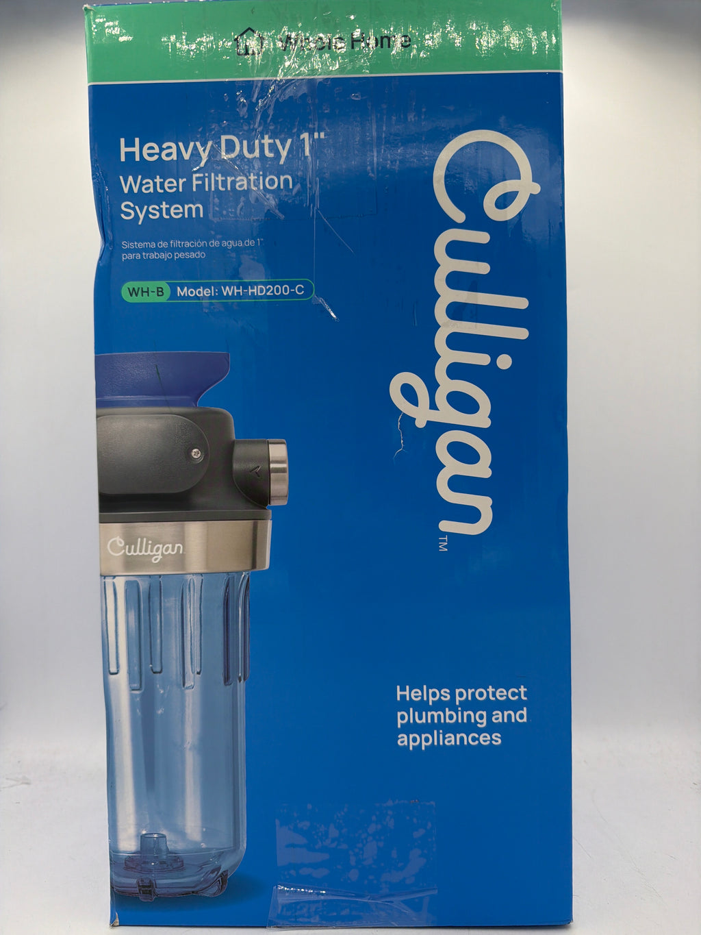 Culligan WH-HD200-C Whole House Water Filter System 1” Inlet/Outlet – Improve Tap Water Taste, Remove Sediment