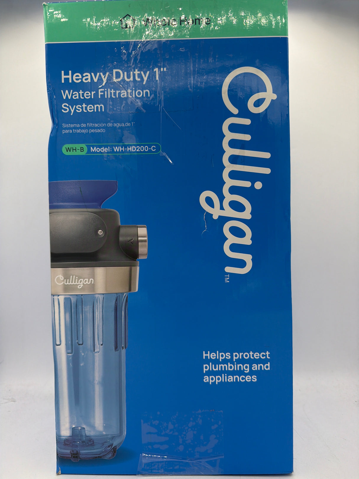 Culligan WH-HD200-C Whole House Water Filter System 1” Inlet/Outlet – Improve Tap Water Taste, Remove Sediment