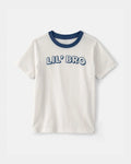 Carter's Toddler Boy 'Lil Bro' Graphic Tee - Ivory- 4T
