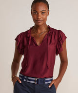 VINEYARD VINES | Heritage D-Ring Belt in Nautical Navy | Women's | M