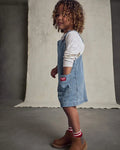 OSH KOSH B'GOSH Toddler Girls' Hickory Denim Long-Sleeve Overall Set - Light Wash - 3T