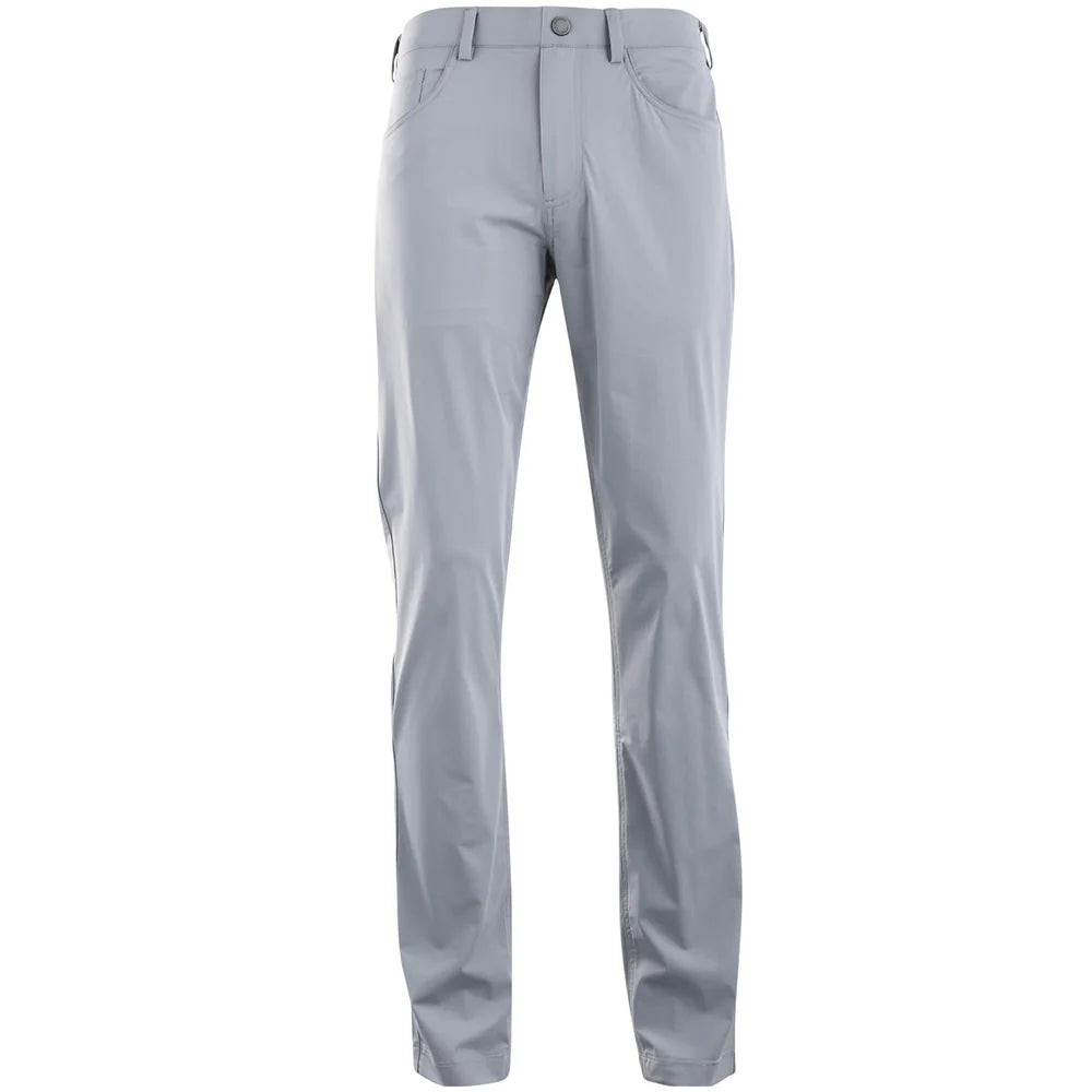 REDVANLY Men's Kent Pull-On Pants - Glacier Gray - Size: Small