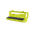RYOBI - 11-Piece Metric 1/2 in. Drive Deep Impact Socket Set