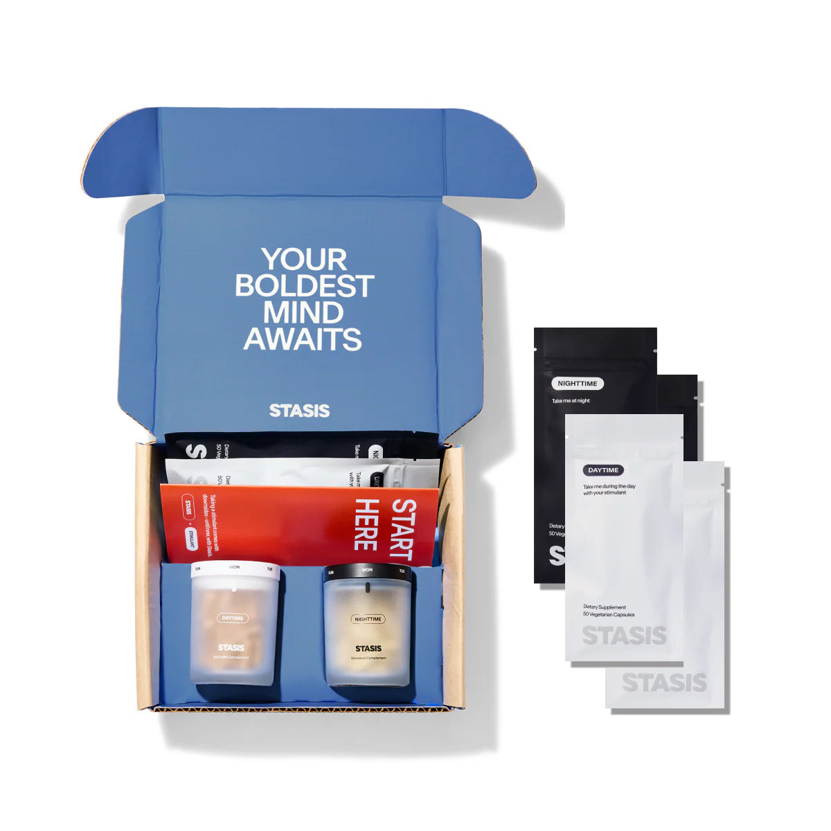 STASIS - Day & Night Set - 3 Month Supply
