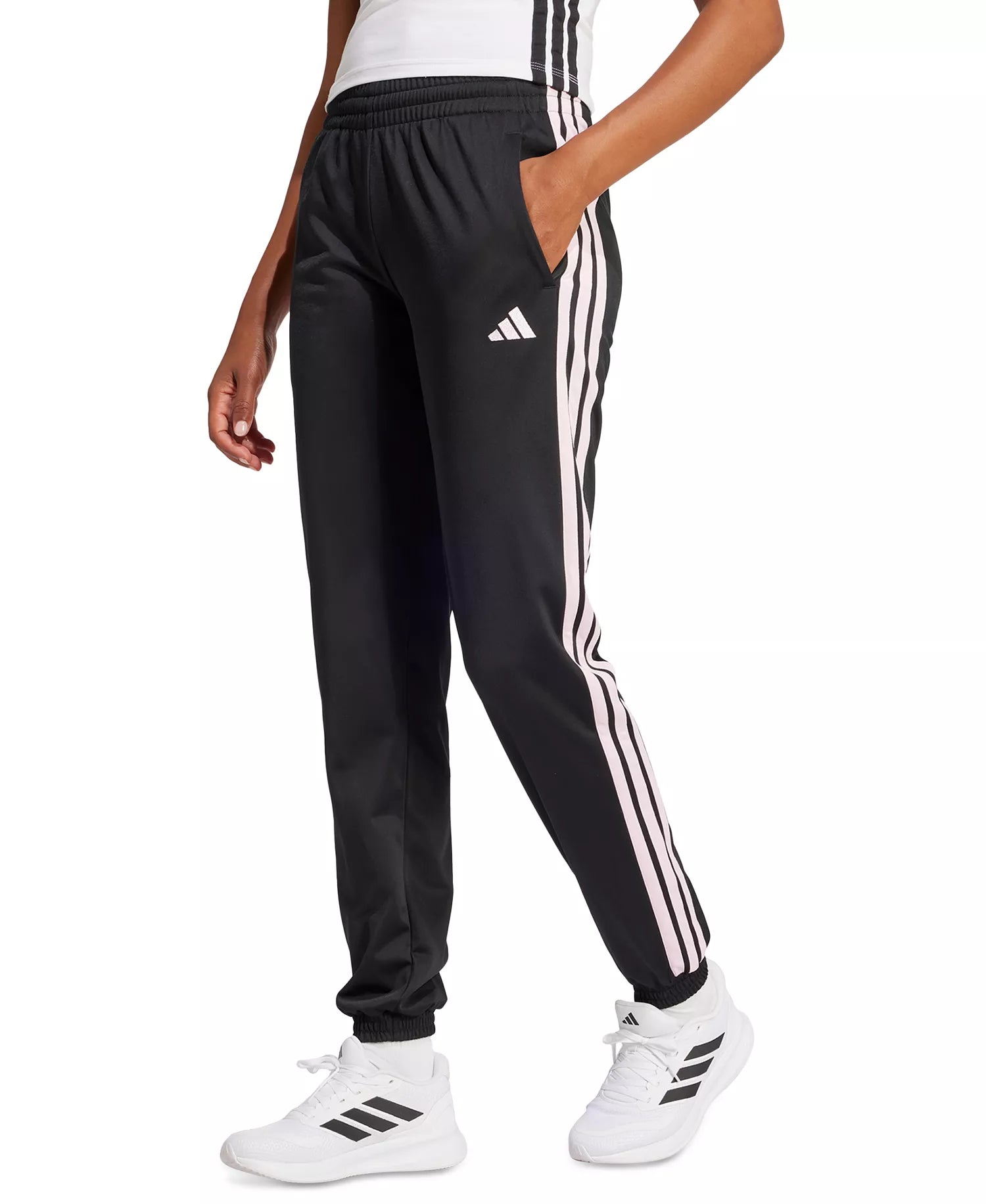 adidas Women's Tricot 3-Stripes Track Pants SIZE:M