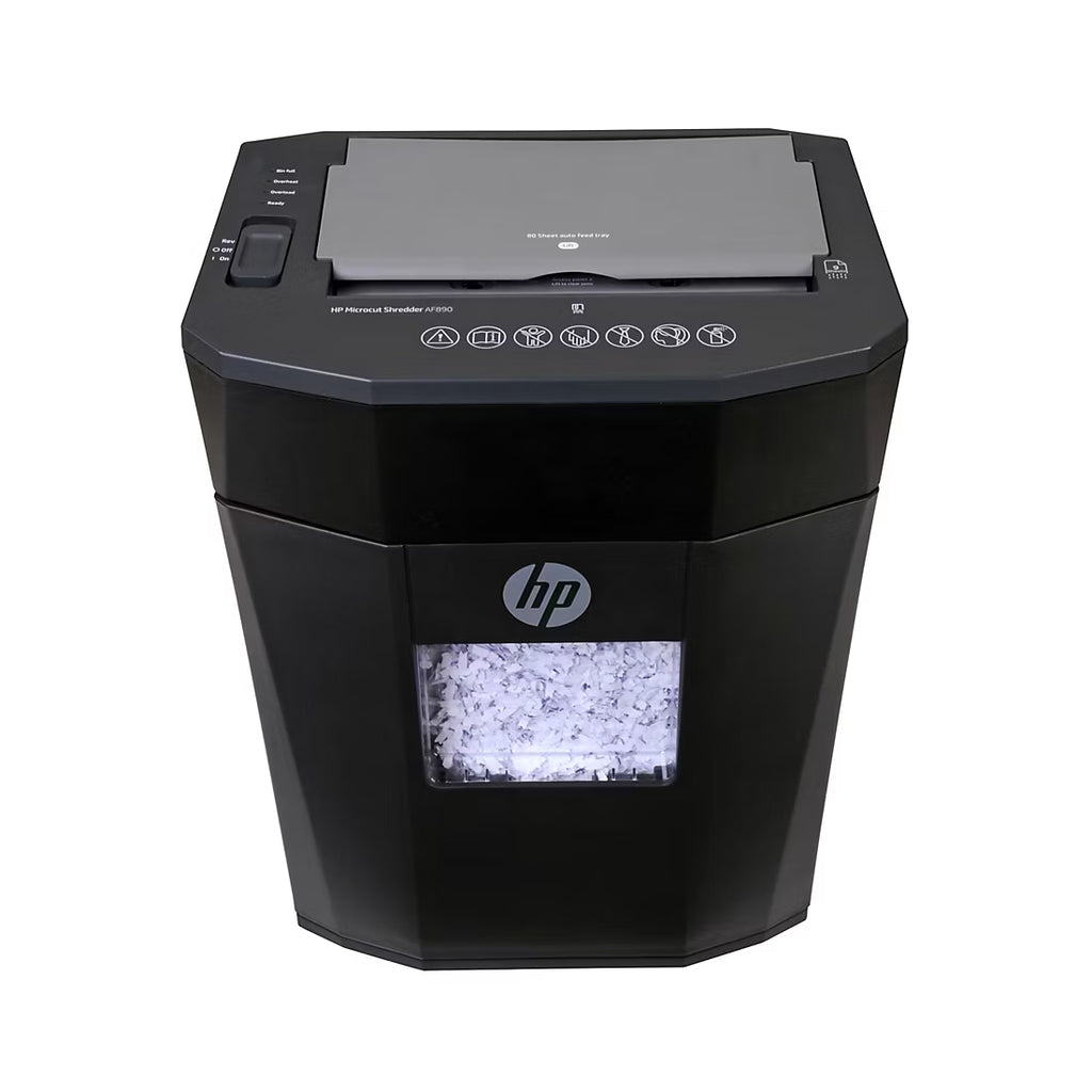 HP AF890 80 Sheet Autofeed Microcut Shredder
