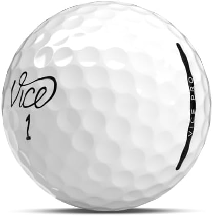 Vice Pro White Golf Balls (Qty. 24)